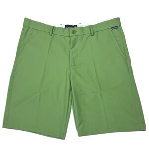 Tattoo Golf OB ProCool Performance Shorts Mens 36 (Fits 38x11) Green Skull Patch